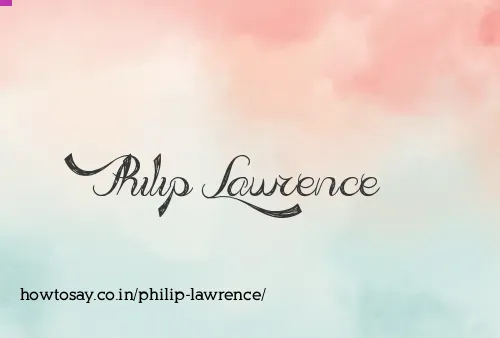 Philip Lawrence