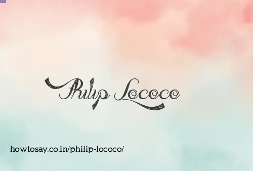 Philip Lococo