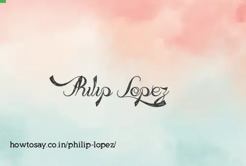 Philip Lopez
