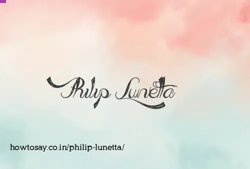 Philip Lunetta