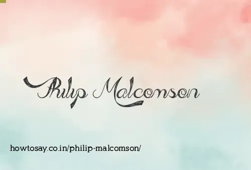 Philip Malcomson