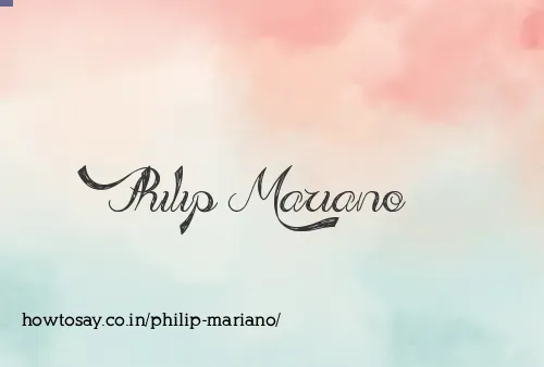Philip Mariano