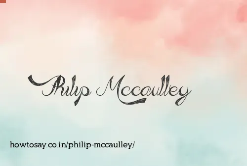 Philip Mccaulley