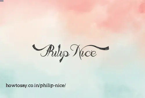 Philip Nice