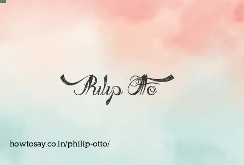 Philip Otto