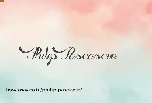 Philip Pascascio