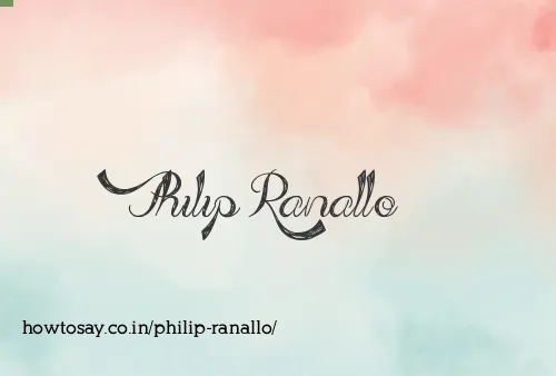 Philip Ranallo