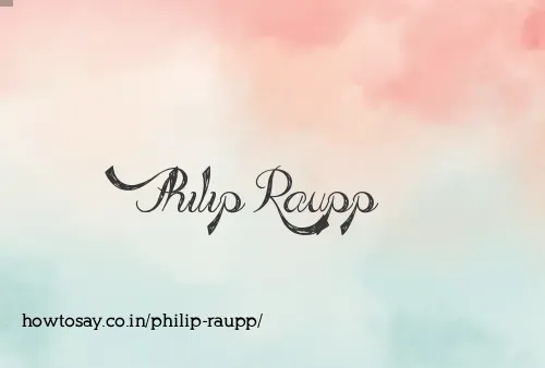 Philip Raupp