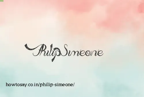 Philip Simeone