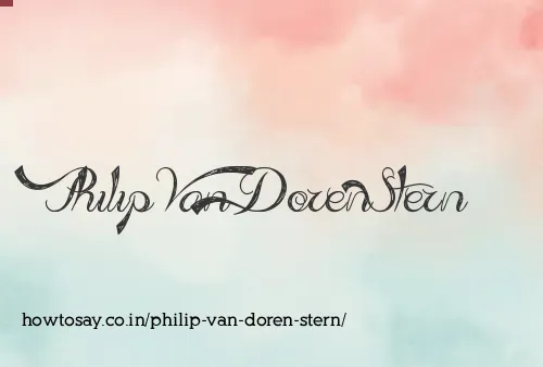 Philip Van Doren Stern