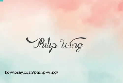 Philip Wing