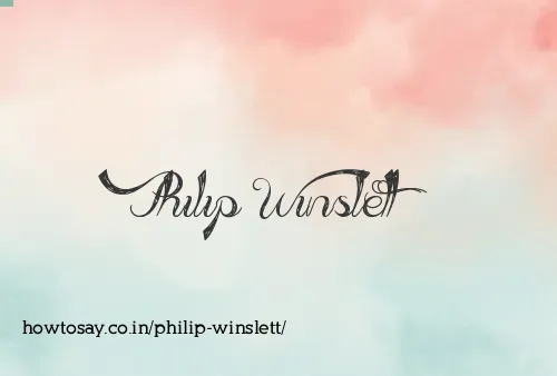 Philip Winslett