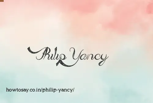 Philip Yancy