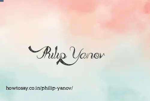 Philip Yanov