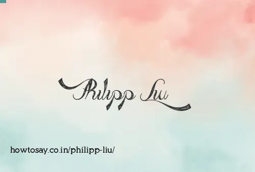 Philipp Liu