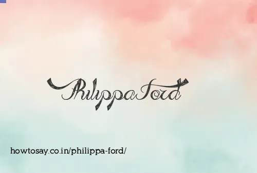 Philippa Ford