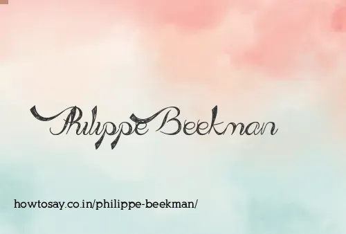 Philippe Beekman