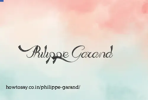 Philippe Garand