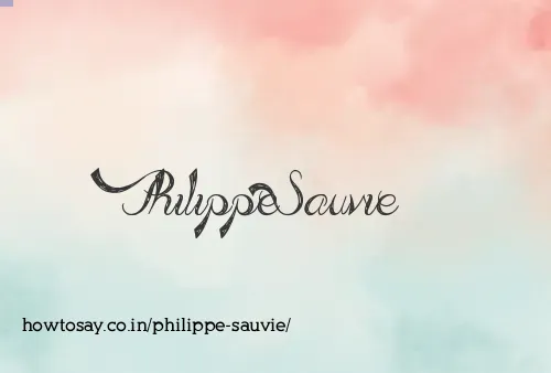 Philippe Sauvie