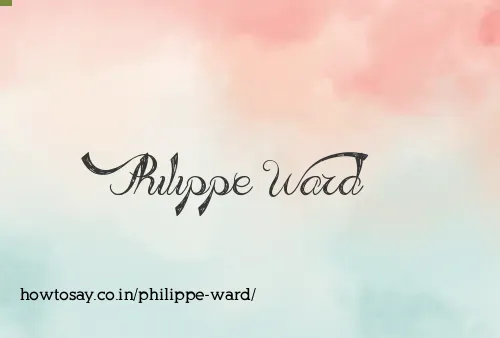 Philippe Ward