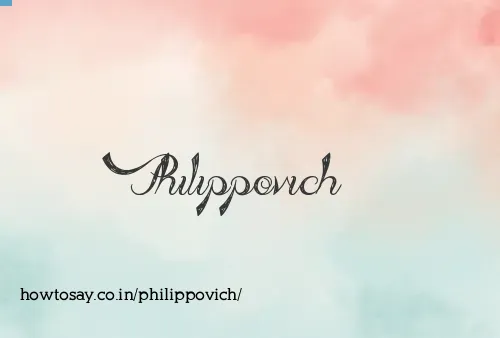 Philippovich