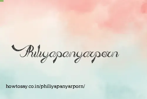 Philiyapanyarporn