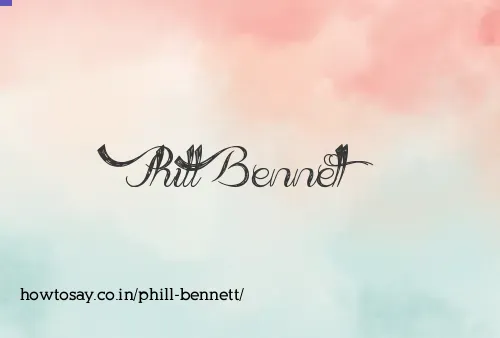 Phill Bennett