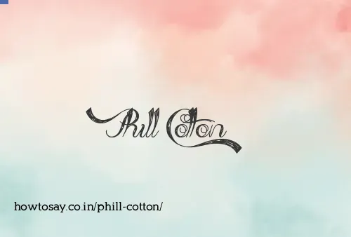 Phill Cotton
