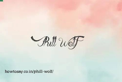 Phill Wolf