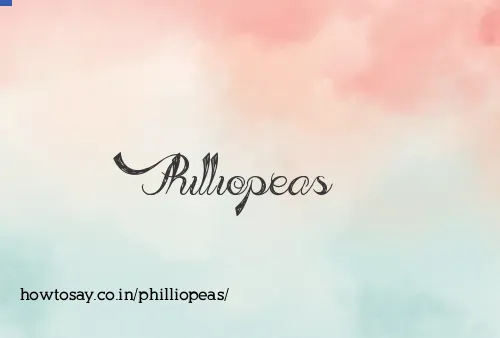 Philliopeas