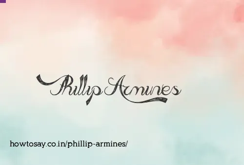 Phillip Armines