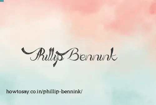 Phillip Bennink