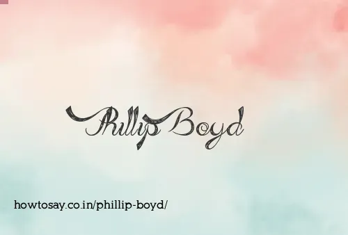 Phillip Boyd