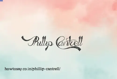 Phillip Cantrell