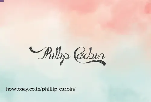 Phillip Carbin