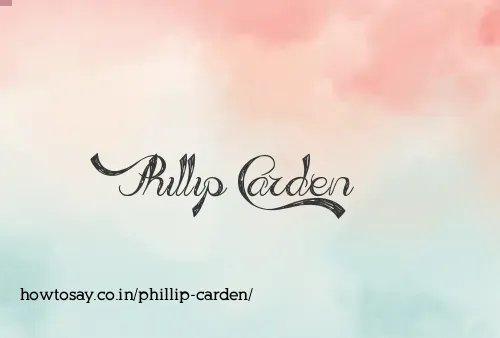 Phillip Carden