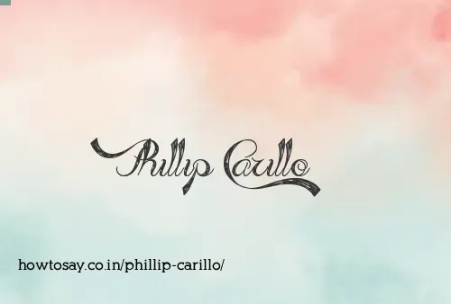 Phillip Carillo