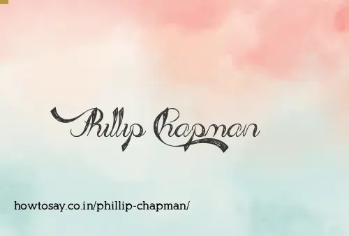 Phillip Chapman