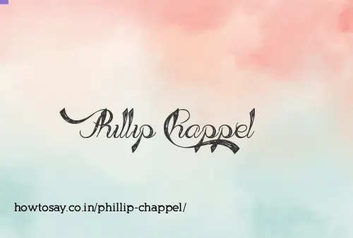 Phillip Chappel