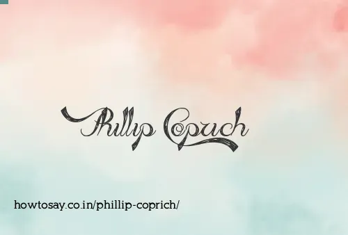 Phillip Coprich
