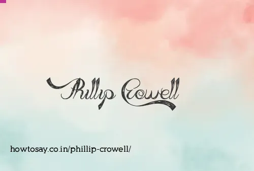 Phillip Crowell