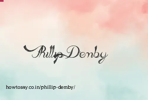 Phillip Demby