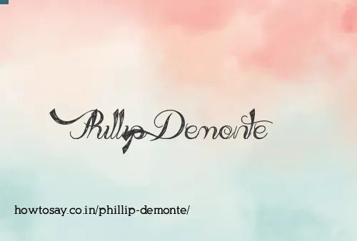 Phillip Demonte