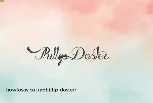 Phillip Doster