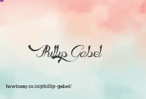 Phillip Gabel