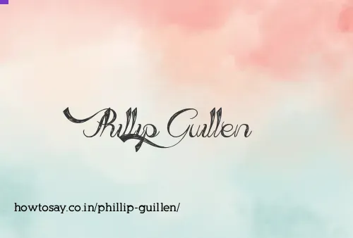 Phillip Guillen