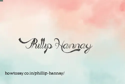 Phillip Hannay