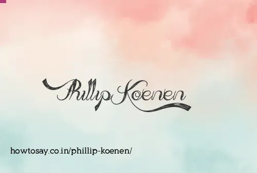 Phillip Koenen