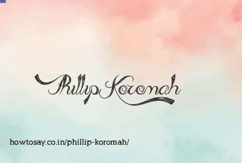 Phillip Koromah