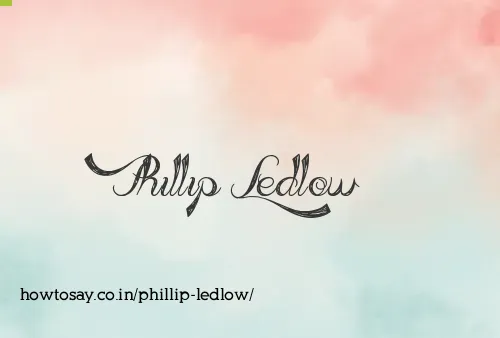 Phillip Ledlow